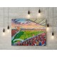 Leyton Orient FC Brisbane Road Stadium Wall Art Canvas